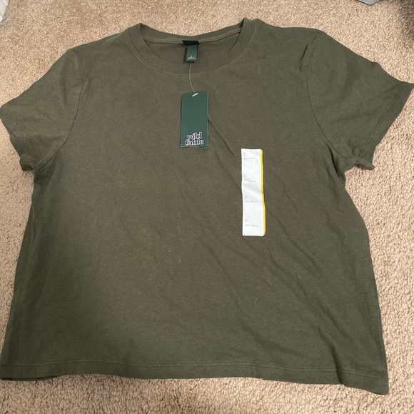 wild fable Tops - Olive Green Wildfable Tee-Shirt